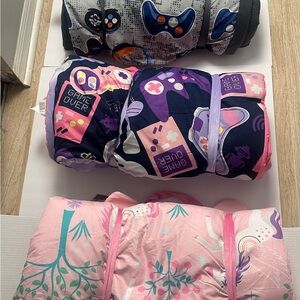 Your Zone Colorful Gamer Themed, Unicorn,Glow In The Dark Nap Mats